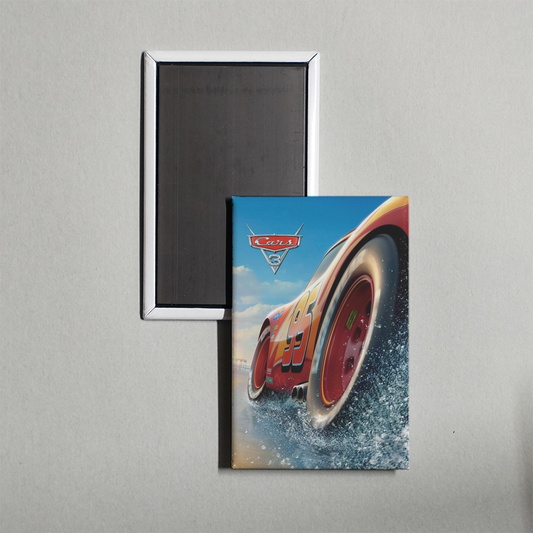 Cars 3 Mini Movie Fridge Magnet