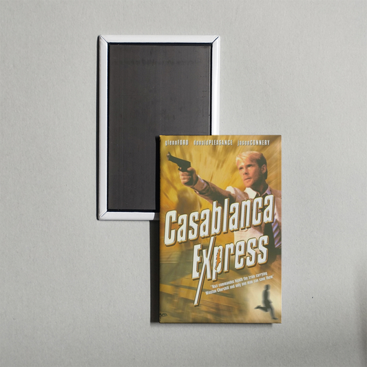 Casablanca Express Mini Movie Fridge Magnet
