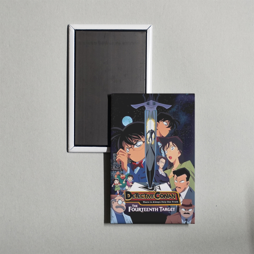 Case Closed The Fourteenth Target Mini Movie Fridge Magnet