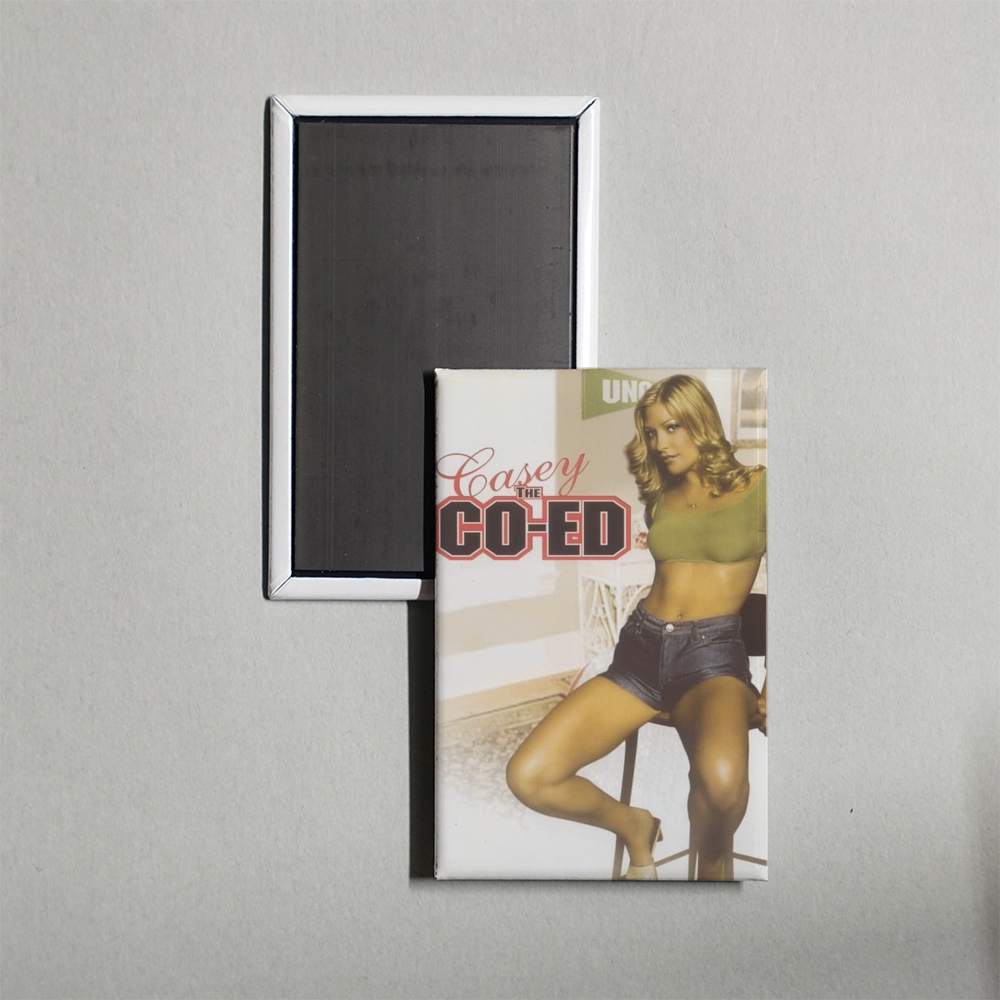Casey the Co-Ed Mini Movie Fridge Magnet
