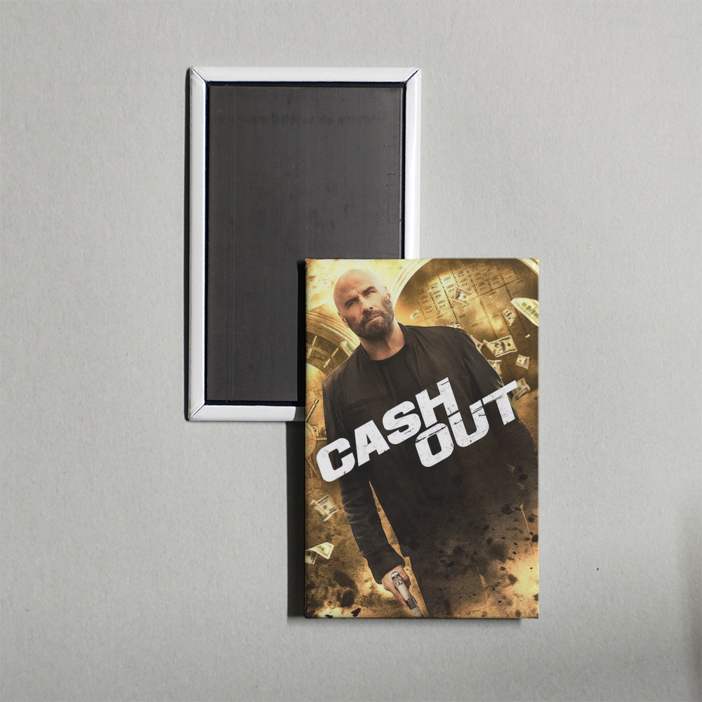 Cash Out Mini Movie Fridge Magnet