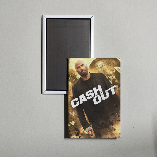 Cash Out Mini Movie Fridge Magnet