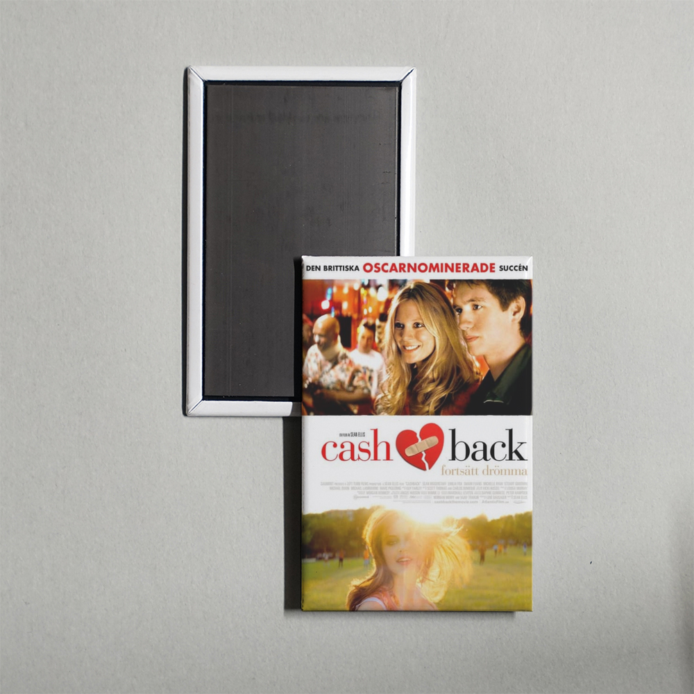 Cashback Mini Movie Fridge Magnet