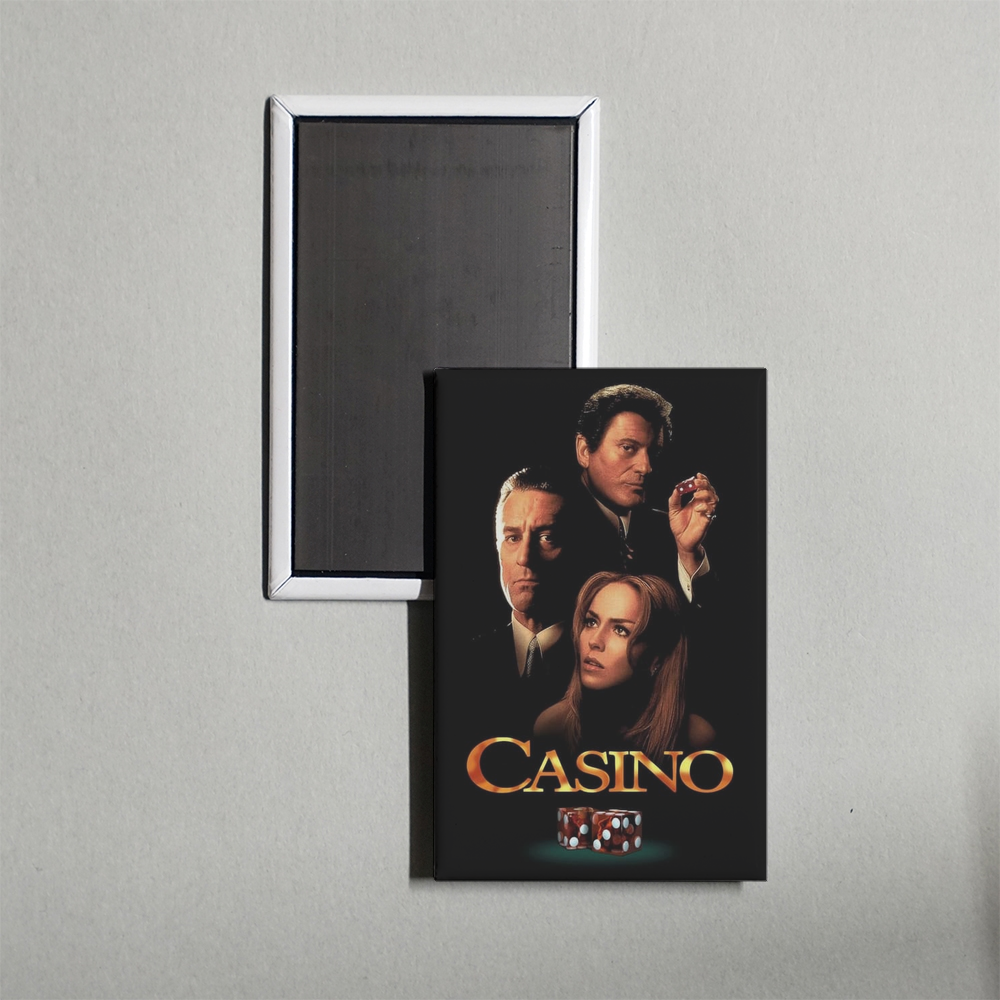 Casino Mini Movie Fridge Magnet