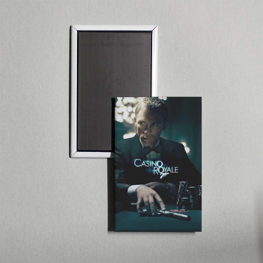 Casino Royale Mini Movie Fridge Magnet