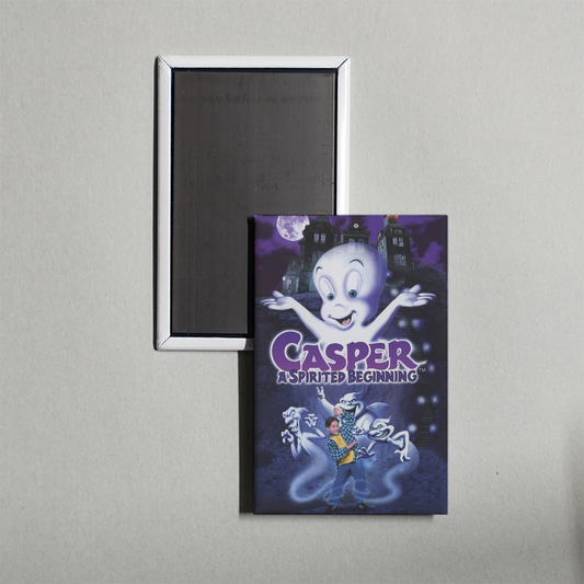 Casper A Spirited Beginning Mini Movie Fridge Magnet