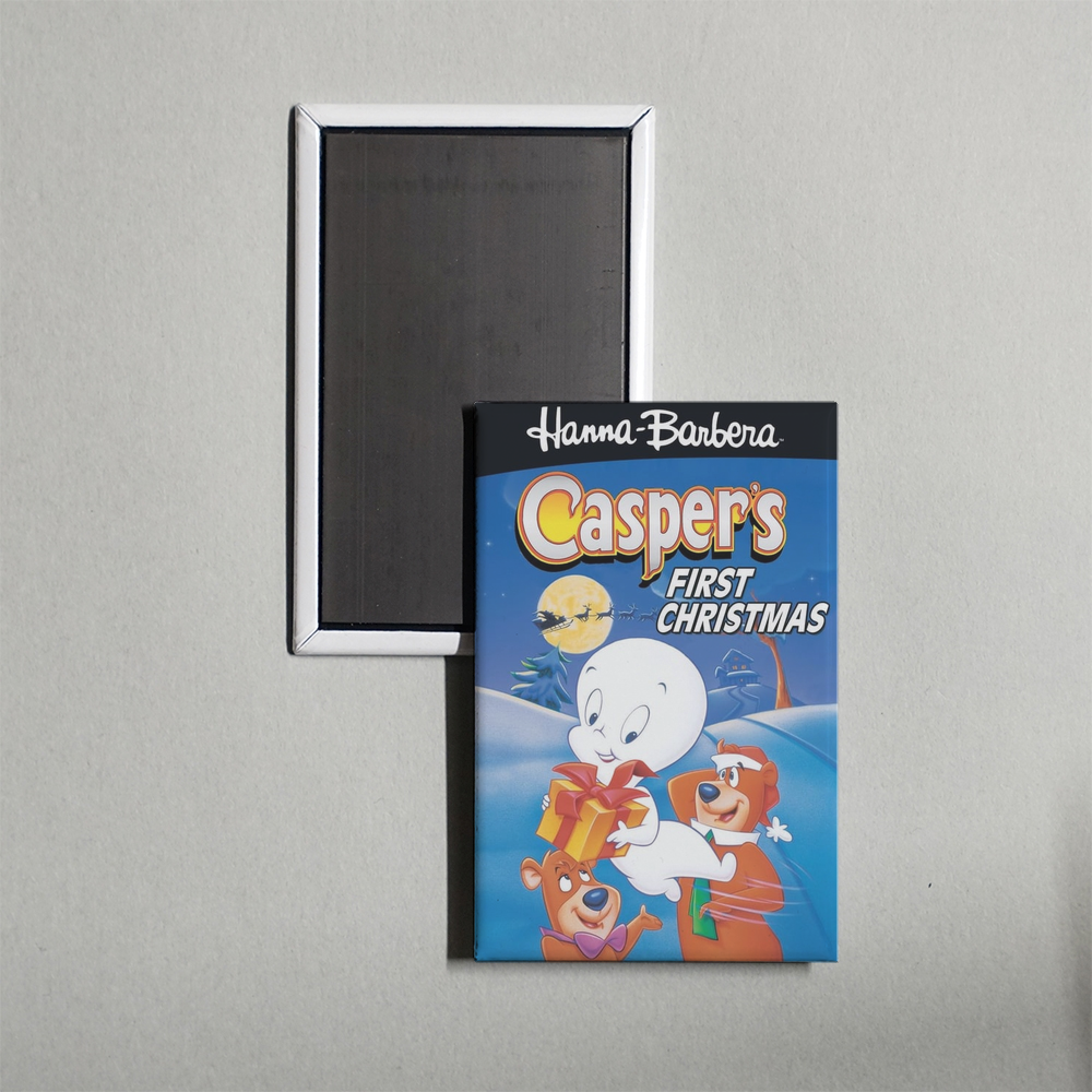 Casper's First Christmas Mini Movie Fridge Magnet
