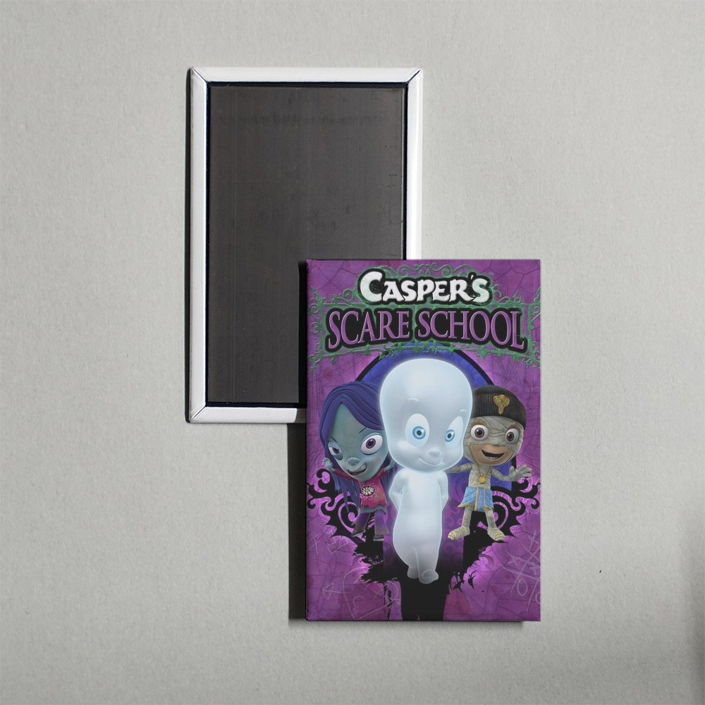 Casper's Scare School Mini Movie Fridge Magnet