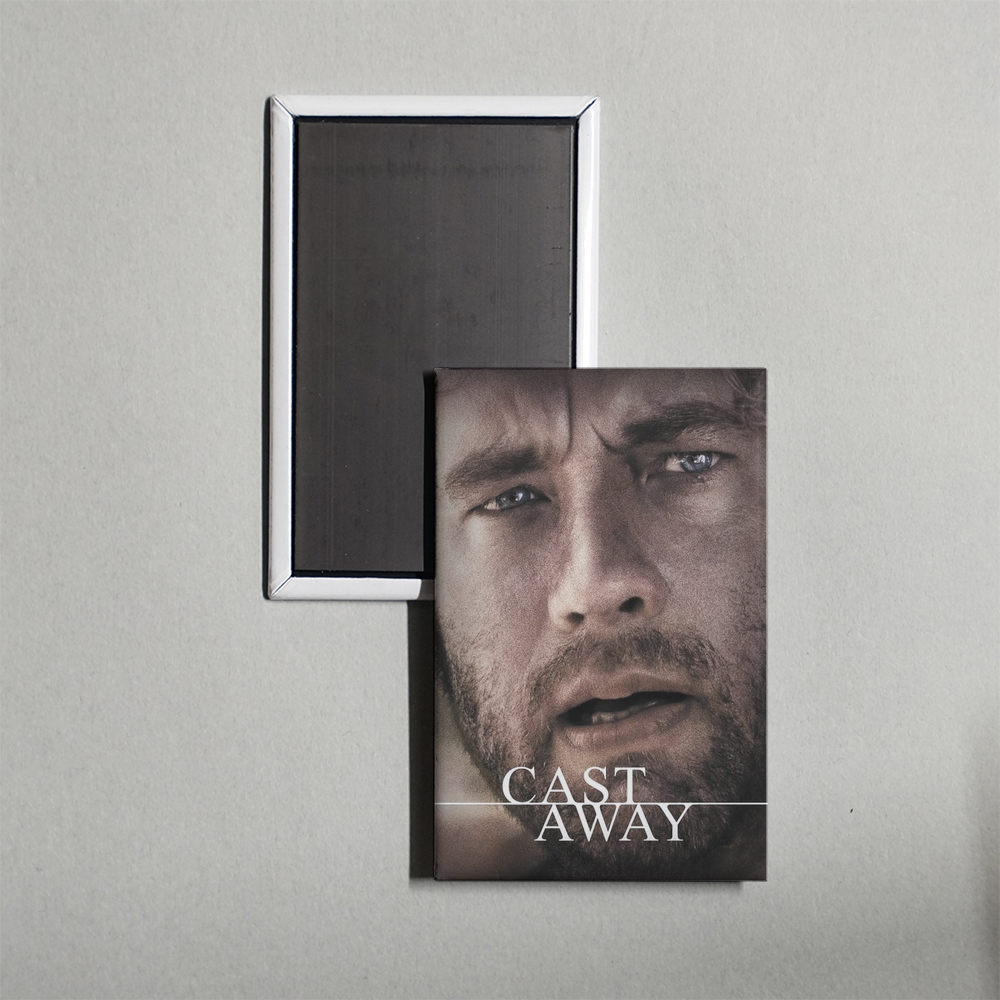 Cast Away Mini Movie Fridge Magnet