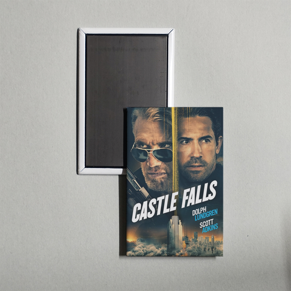 Castle Falls Mini Movie Fridge Magnet