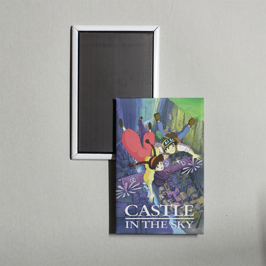Castle in the Sky Mini Movie Fridge Magnet