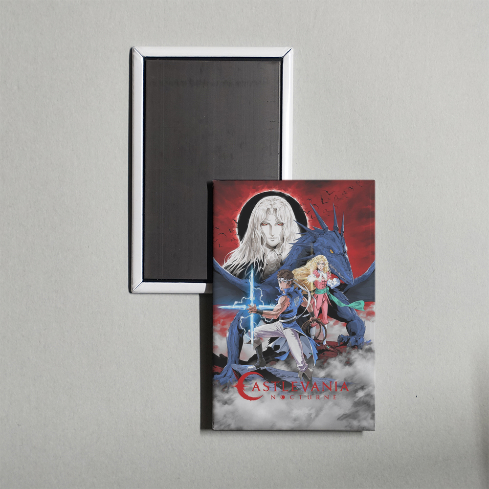 Castlevania Nocturne TV Show Fridge Magnet
