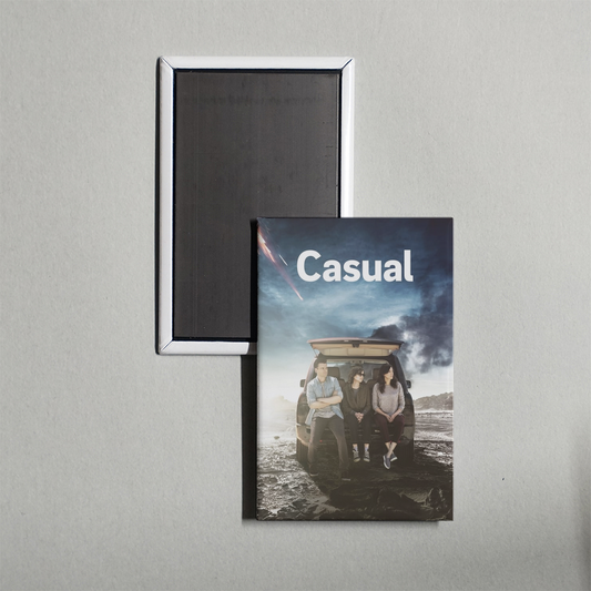 Casual TV Show Fridge Magnet