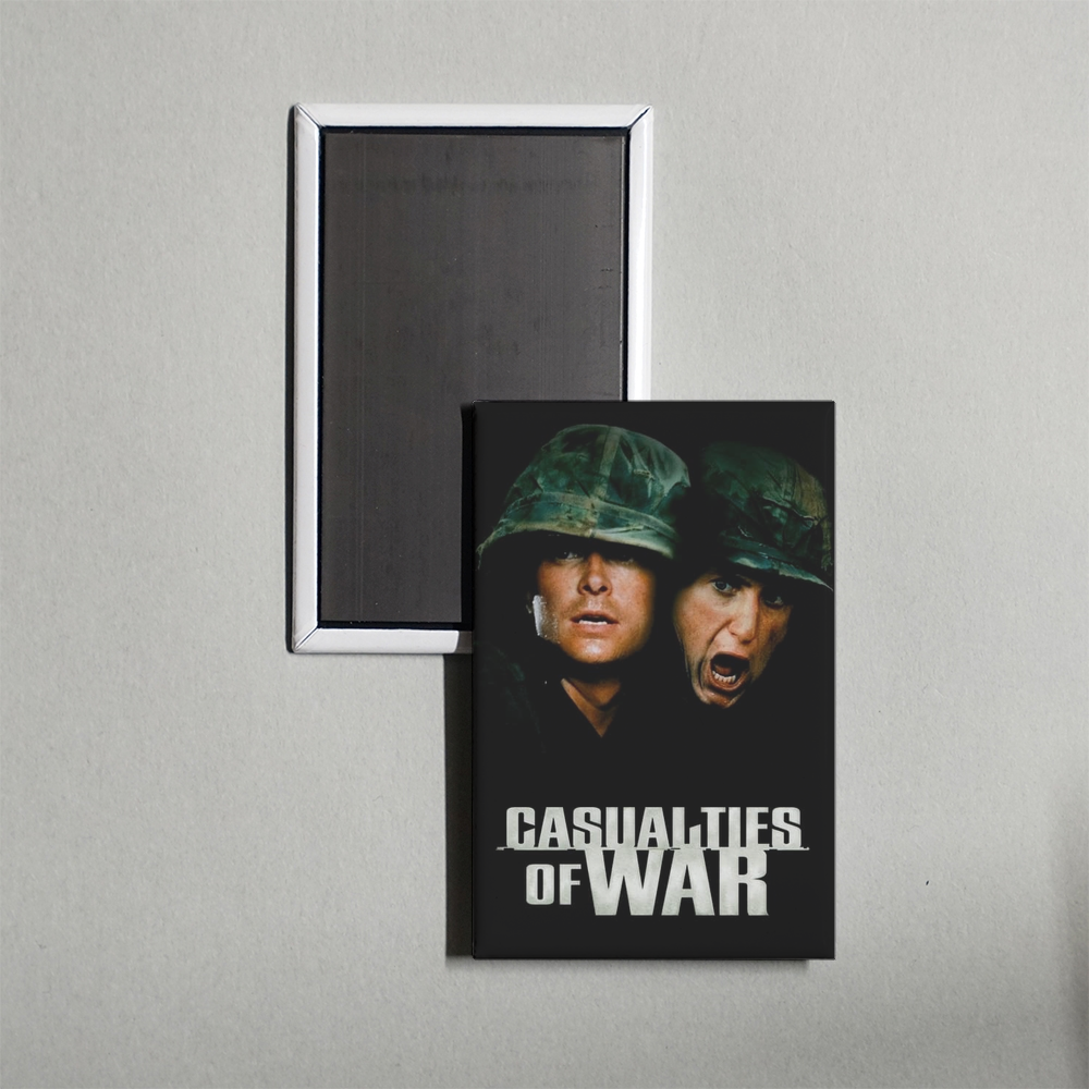 Casualties of War Mini Movie Fridge Magnet