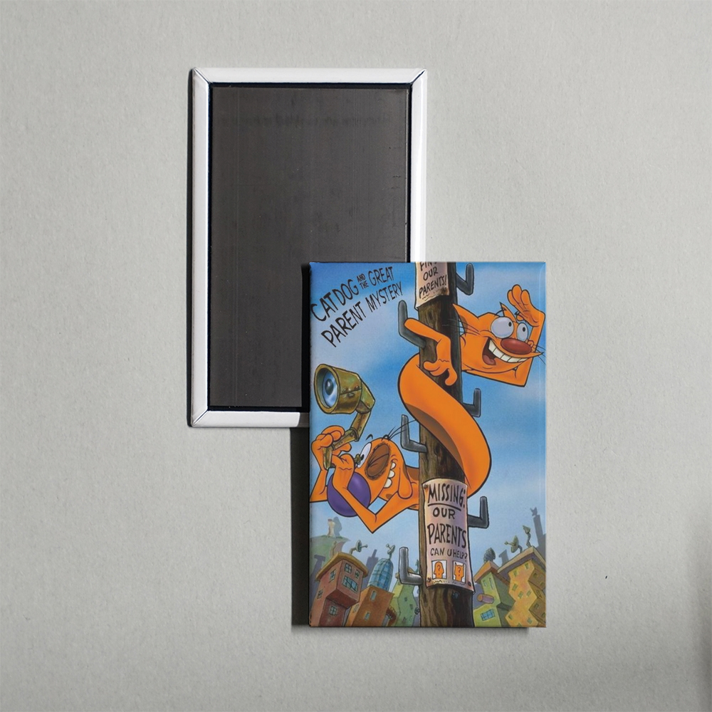 CatDog and the Great Parent Mystery Mini Movie Fridge Magnet