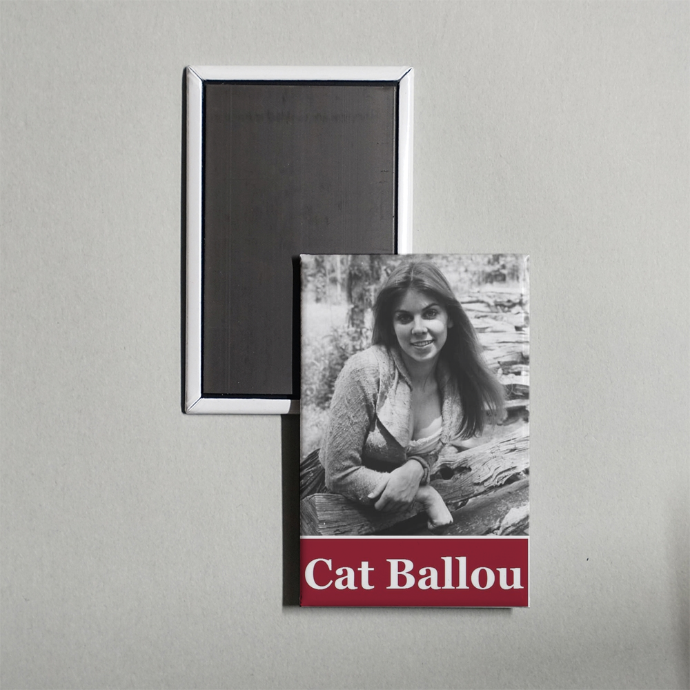 Cat Ballou Mini Movie Fridge Magnet