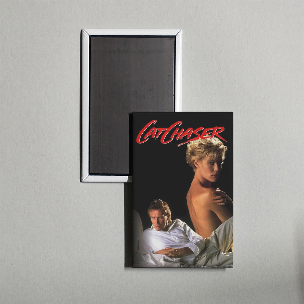 Cat Chaser Mini Movie Fridge Magnet