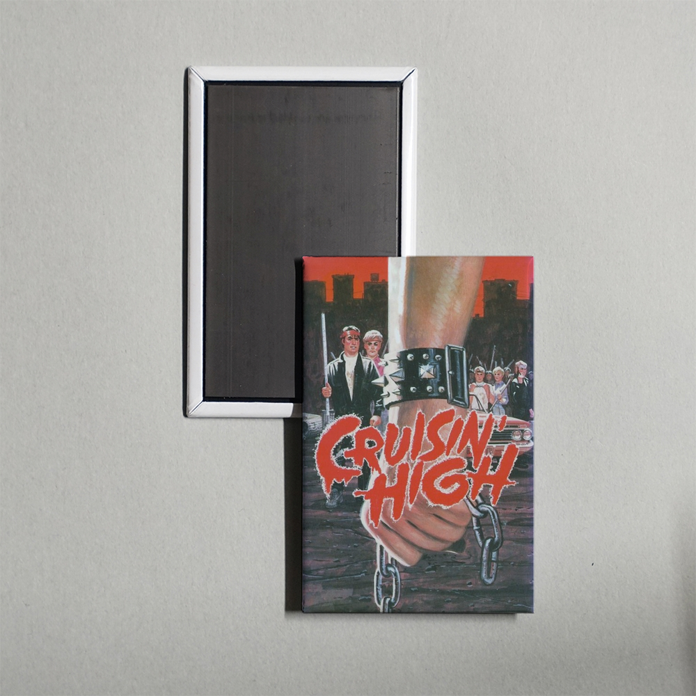 Cat Murkil and the Silks Mini Movie Fridge Magnet