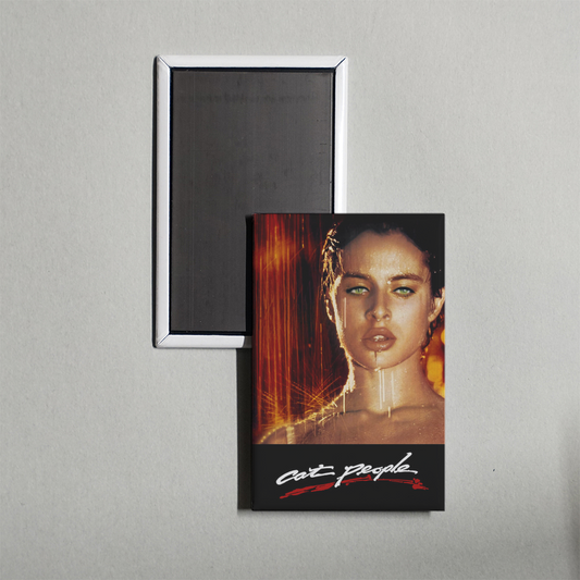 Cat People Mini Movie Fridge Magnet
