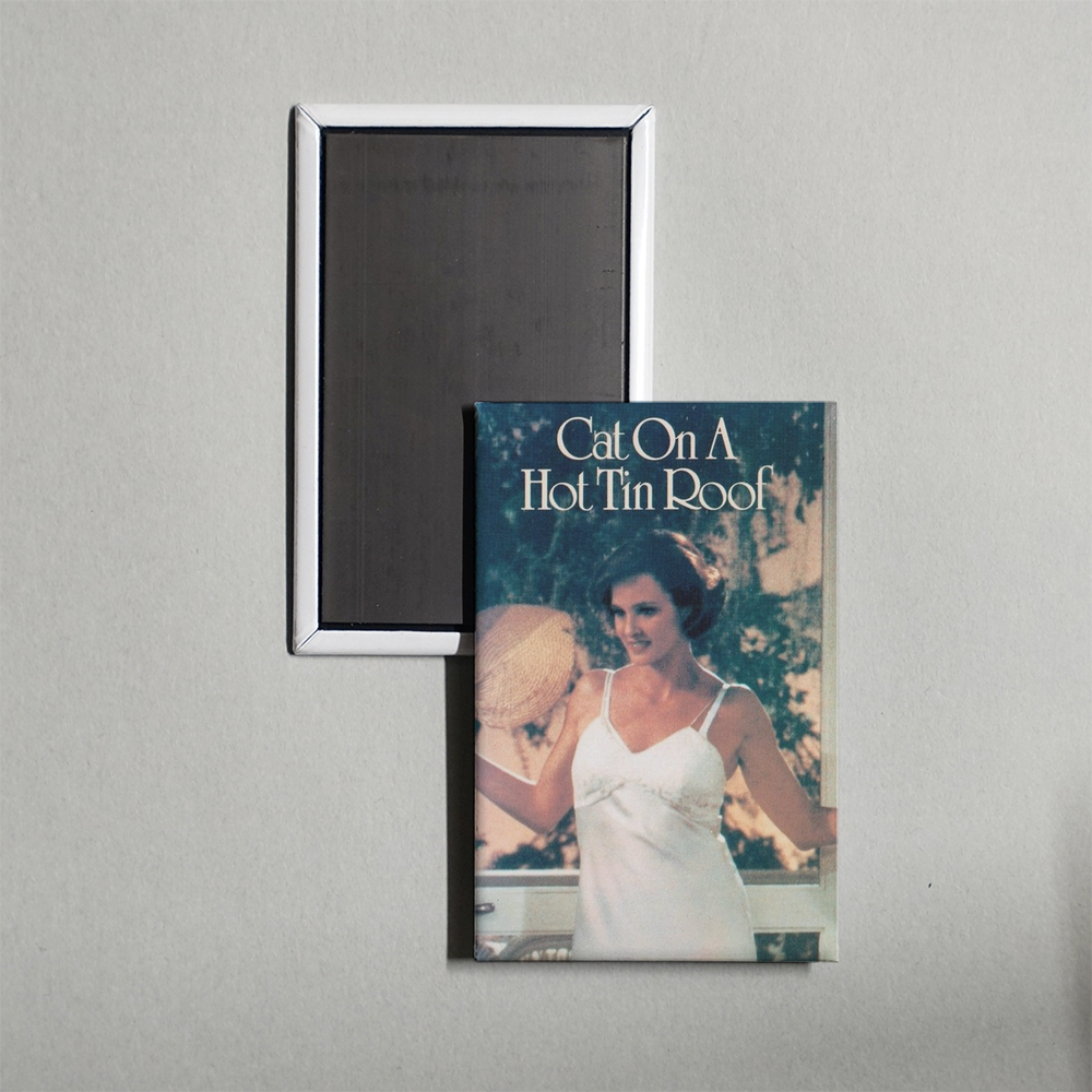 Cat on a Hot Tin Roof Mini Movie Fridge Magnet