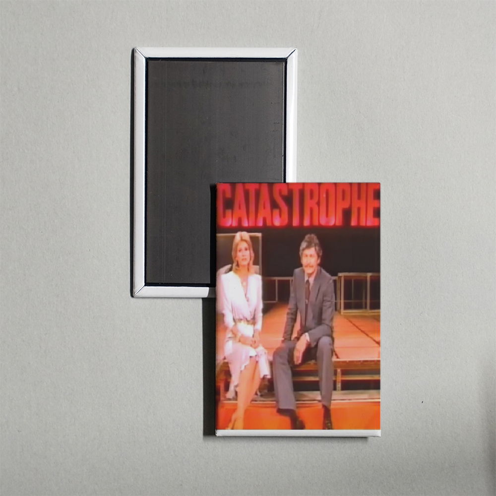 Catastrophe No Safe Place Mini Movie Fridge Magnet