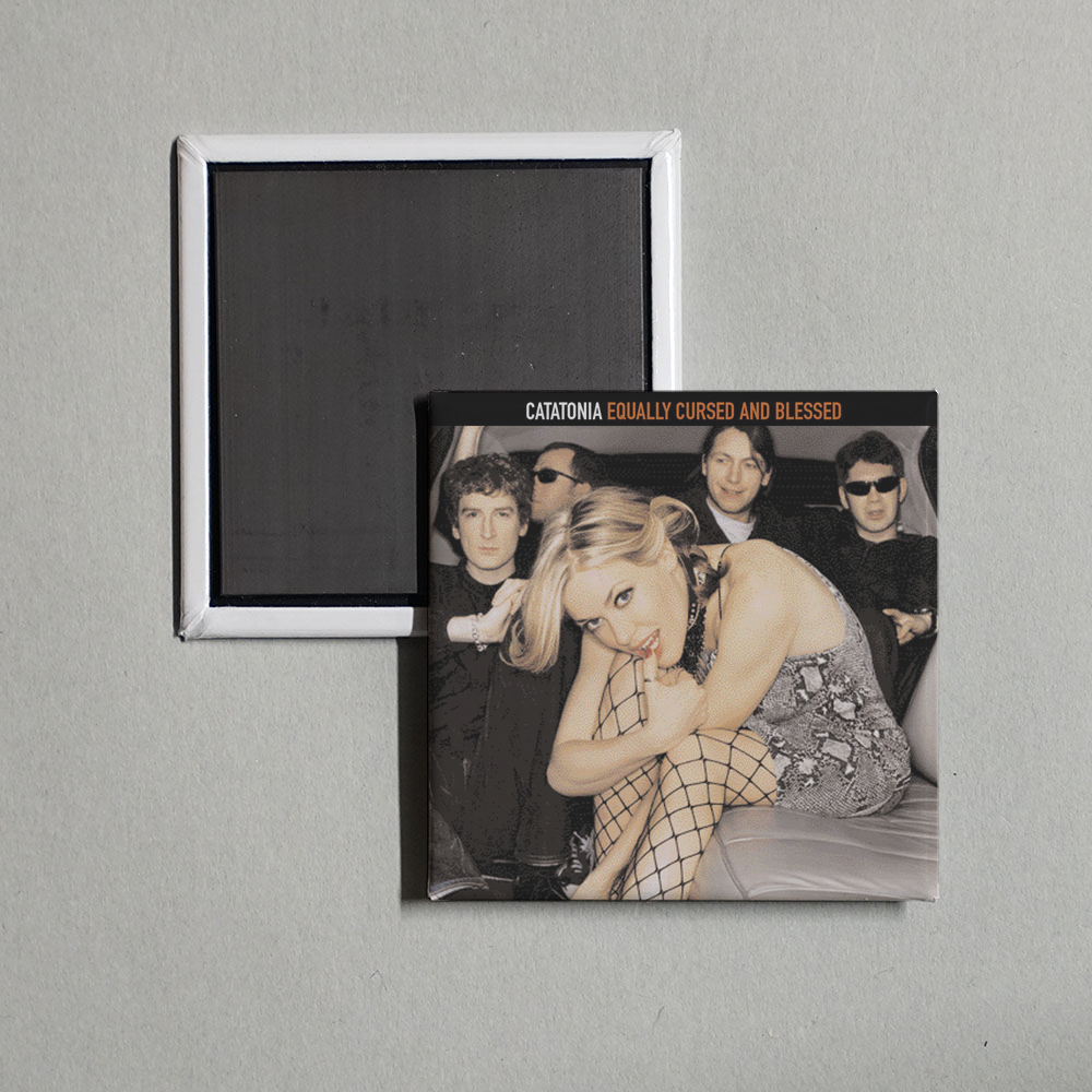 Catatonia - Equally Cursed And Blessed Album Cover Fridge Magnet
