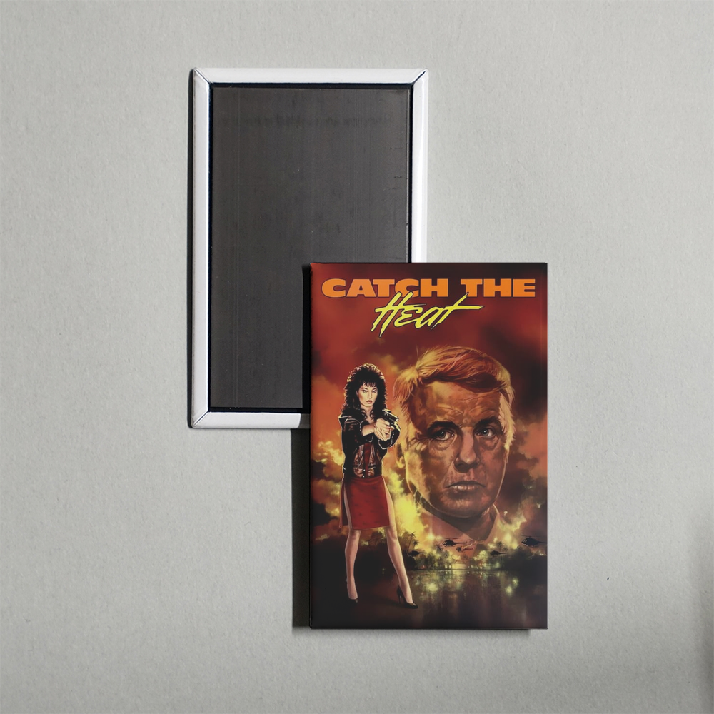 Catch the Heat Mini Movie Fridge Magnet