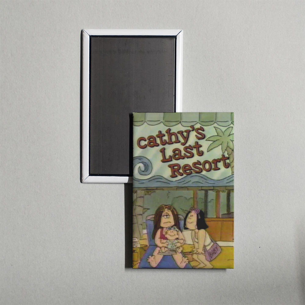Cathy's Last Resort Mini Movie Fridge Magnet