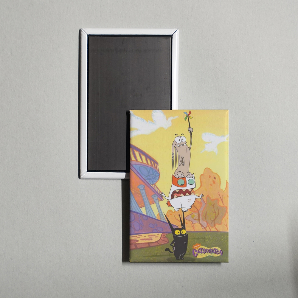 Catscratch TV Show Fridge Magnet