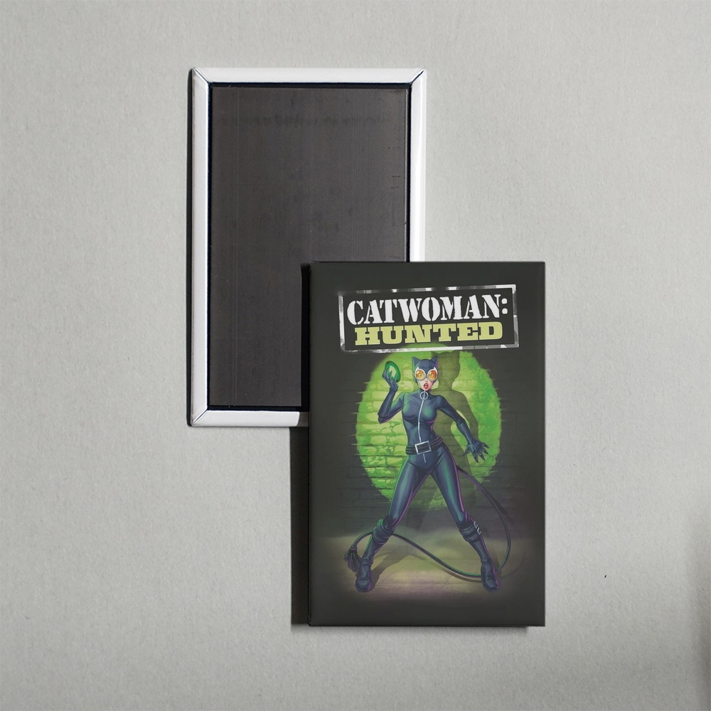 Catwoman Hunted Mini Movie Fridge Magnet