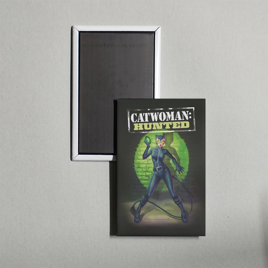 Catwoman Hunted Mini Movie Fridge Magnet