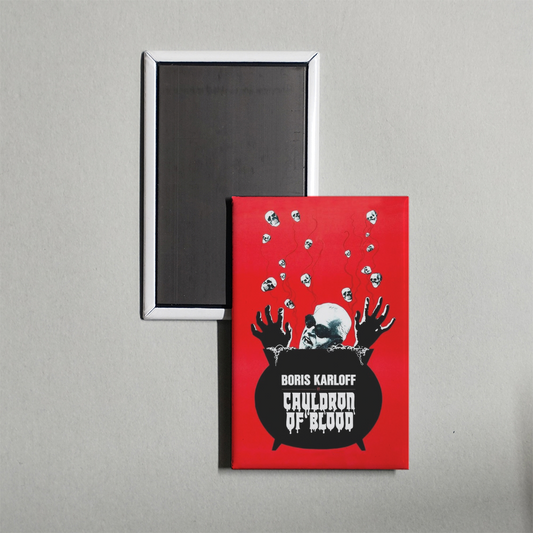 Cauldron of Blood Mini Movie Fridge Magnet