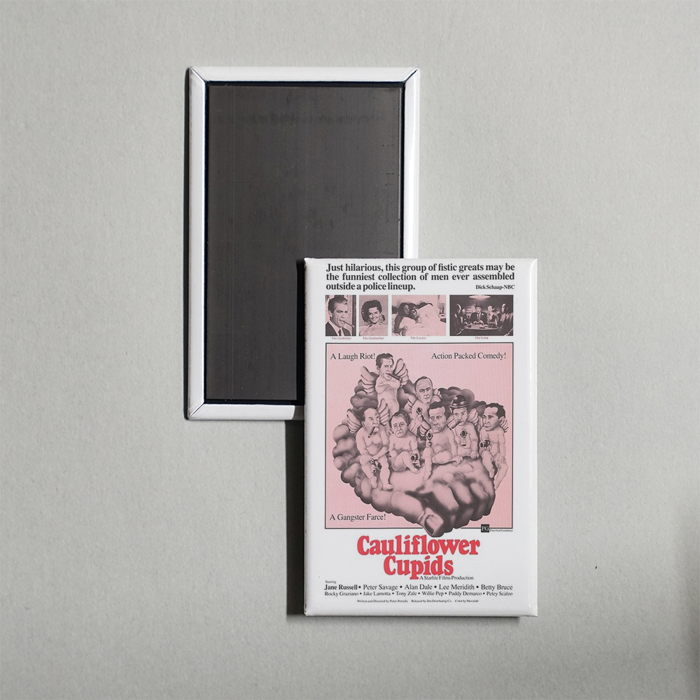 Cauliflower Cupids Mini Movie Fridge Magnet