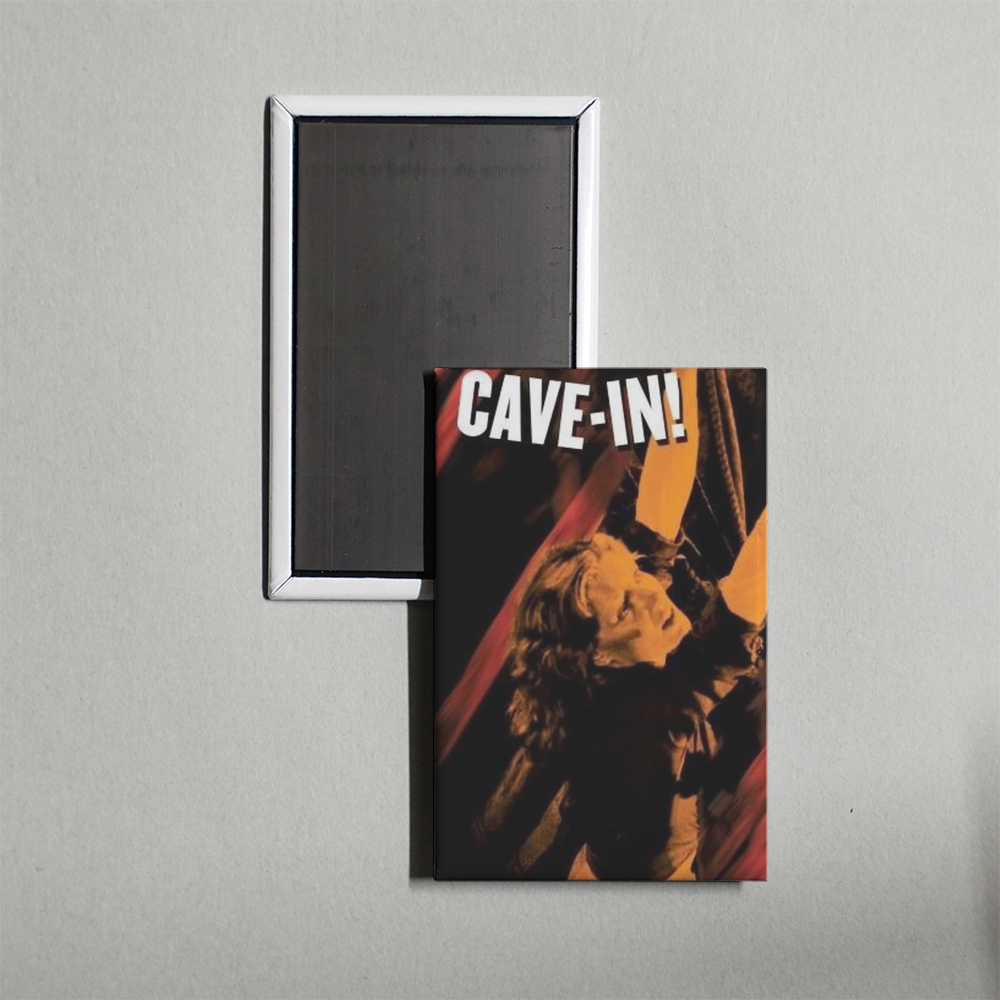Cave-In! Mini Movie Fridge Magnet
