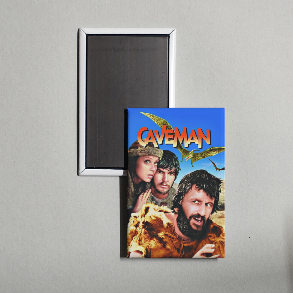 Caveman Mini Movie Fridge Magnet