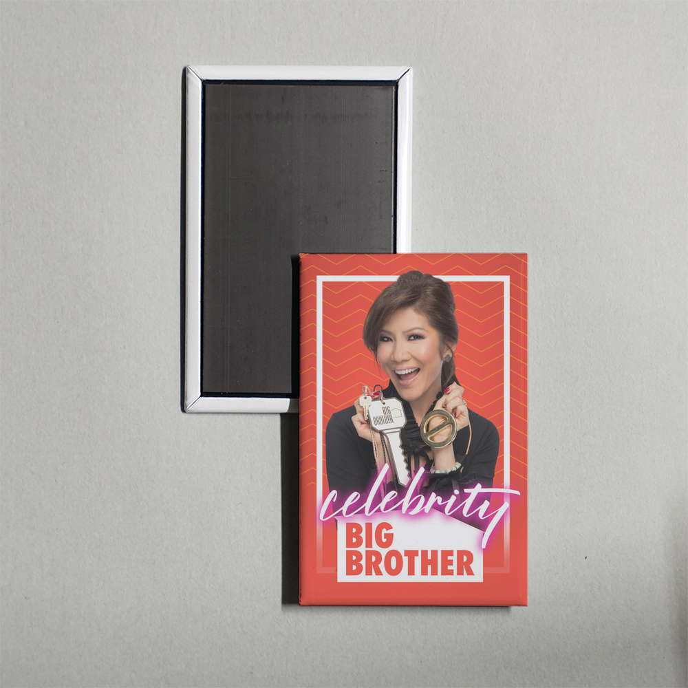 Celebrity Big Brother TV Show Fridge Magnet
