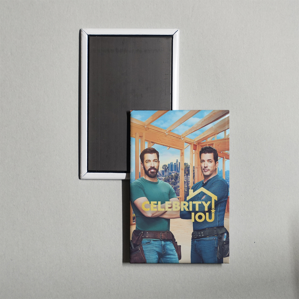 Celebrity IOU TV Show Fridge Magnet