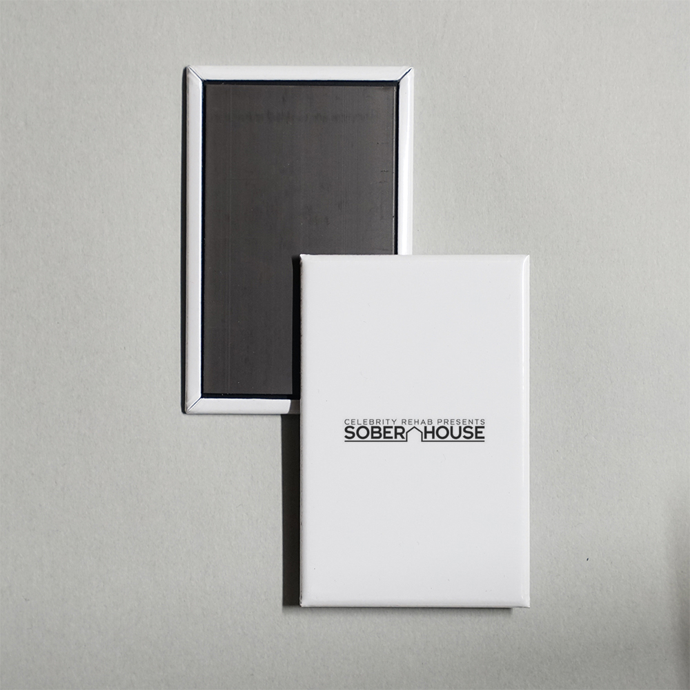 Celebrity Rehab Presents Sober House TV Show Fridge Magnet