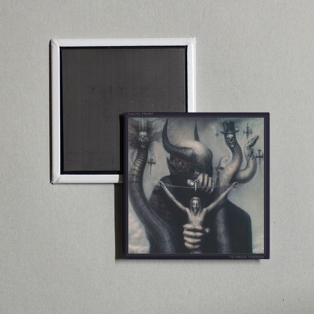 Celtic Frost - To Mega Therion Album Cover Fridge Magnet