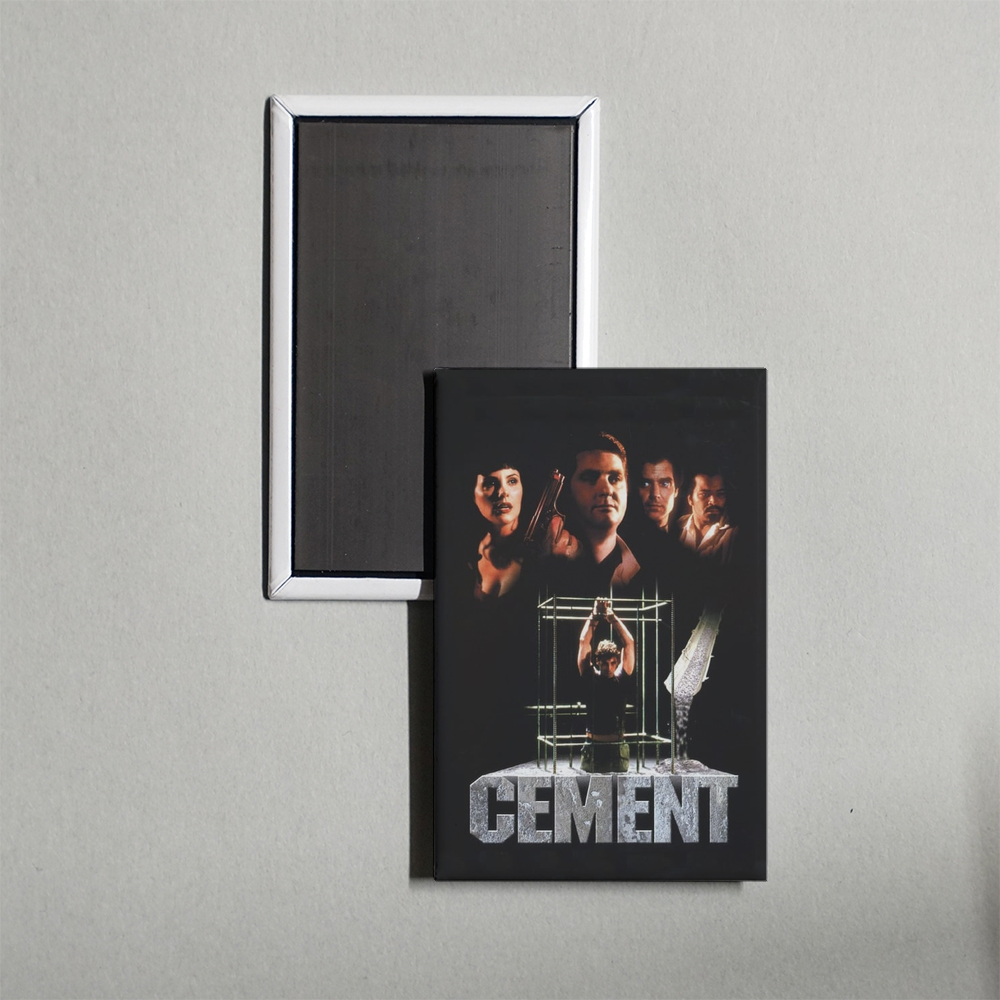Cement Mini Movie Fridge Magnet