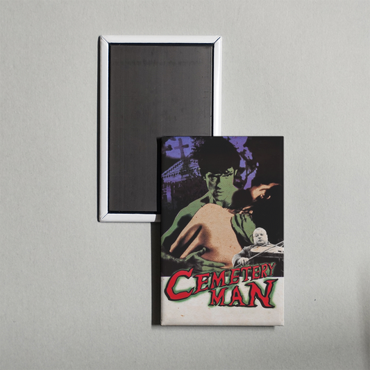 Cemetery Man Mini Movie Fridge Magnet
