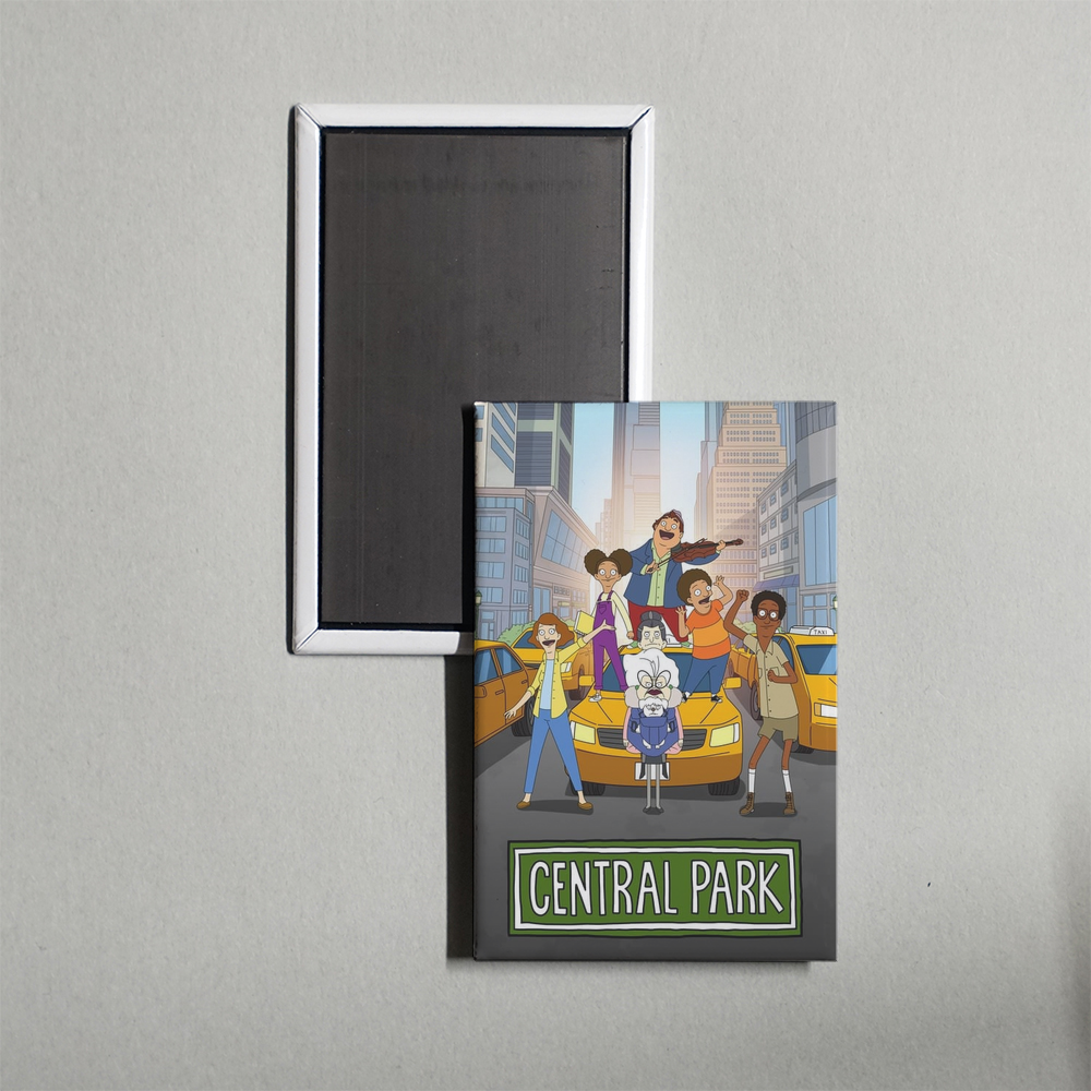Central Park TV Show Fridge Magnet