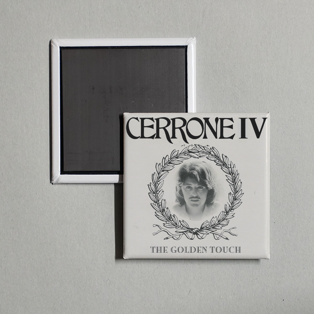 Cerrone - IV - The Golden Touch Album Cover Fridge Magnet