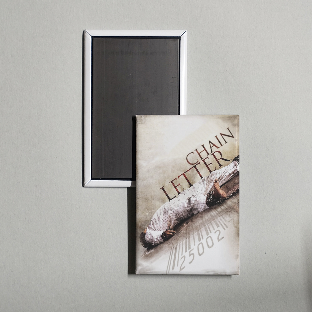 Chain Letter Mini Movie Fridge Magnet