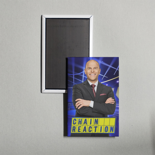 Chain Reaction TV Show Fridge Magnet