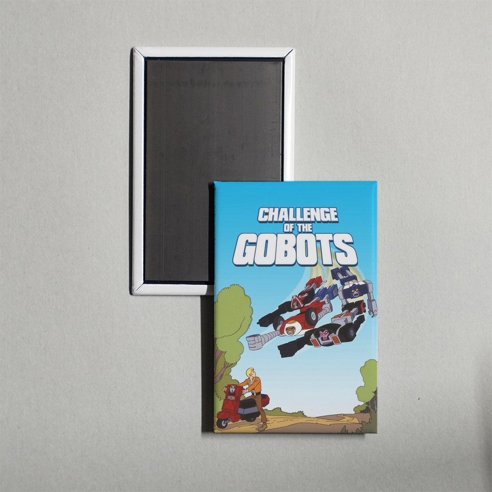 Challenge of the GoBots TV Show Fridge Magnet