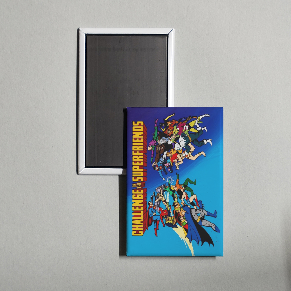 Challenge of the Super Friends TV Show Fridge Magnet