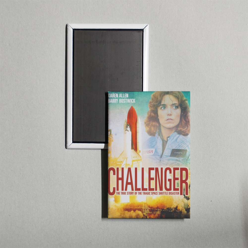 Challenger Mini Movie Fridge Magnet