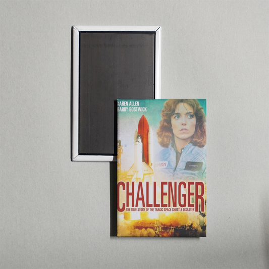 Challenger Mini Movie Fridge Magnet