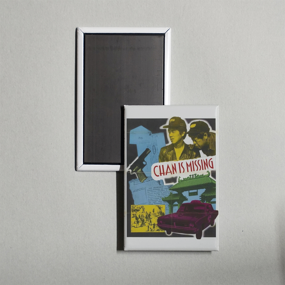 Chan Is Missing Mini Movie Fridge Magnet